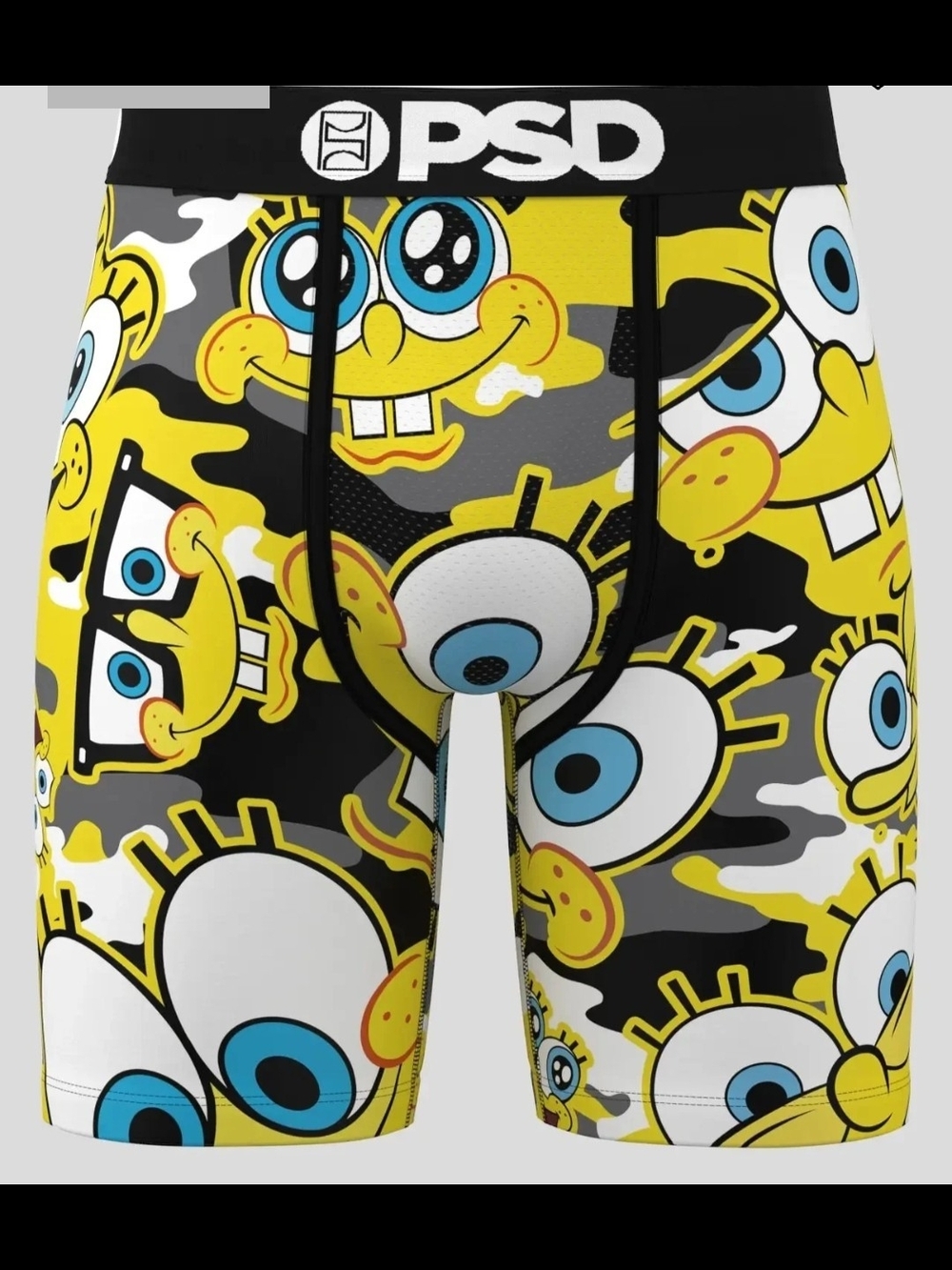 PSD Yellow SpongeBob All-Over Graphic Boxer Briefs